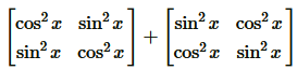 chapter 3-Matrices Exercise 3.2