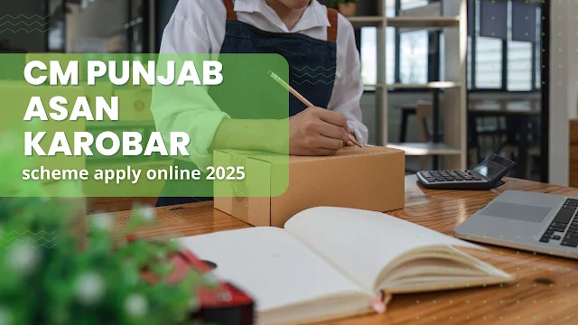 CM Punjab Asan karobar Scheme Apply Online 2025