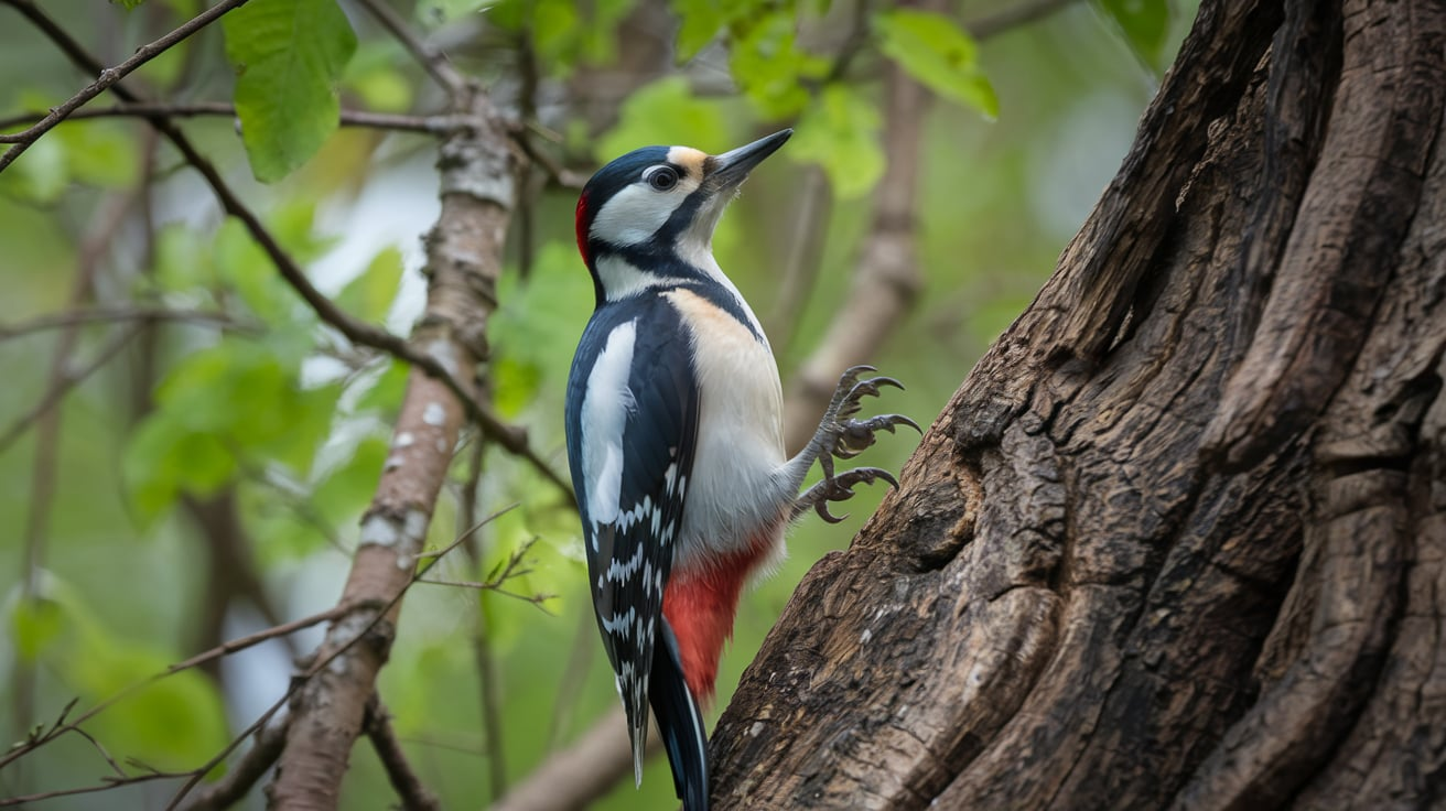 what color is a owpeckers feet