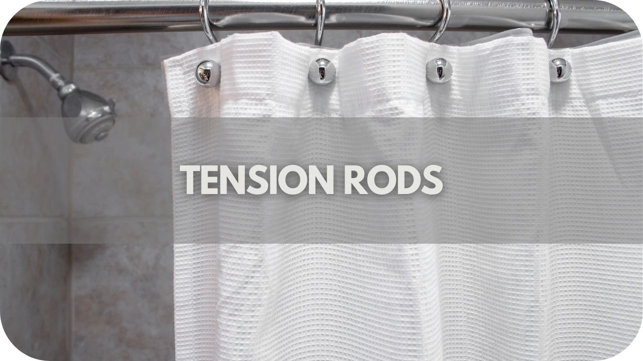 Tricks to Hang Curtains in a Rental: Use Tension Rods