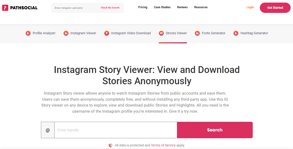 Path Social Story Viewer