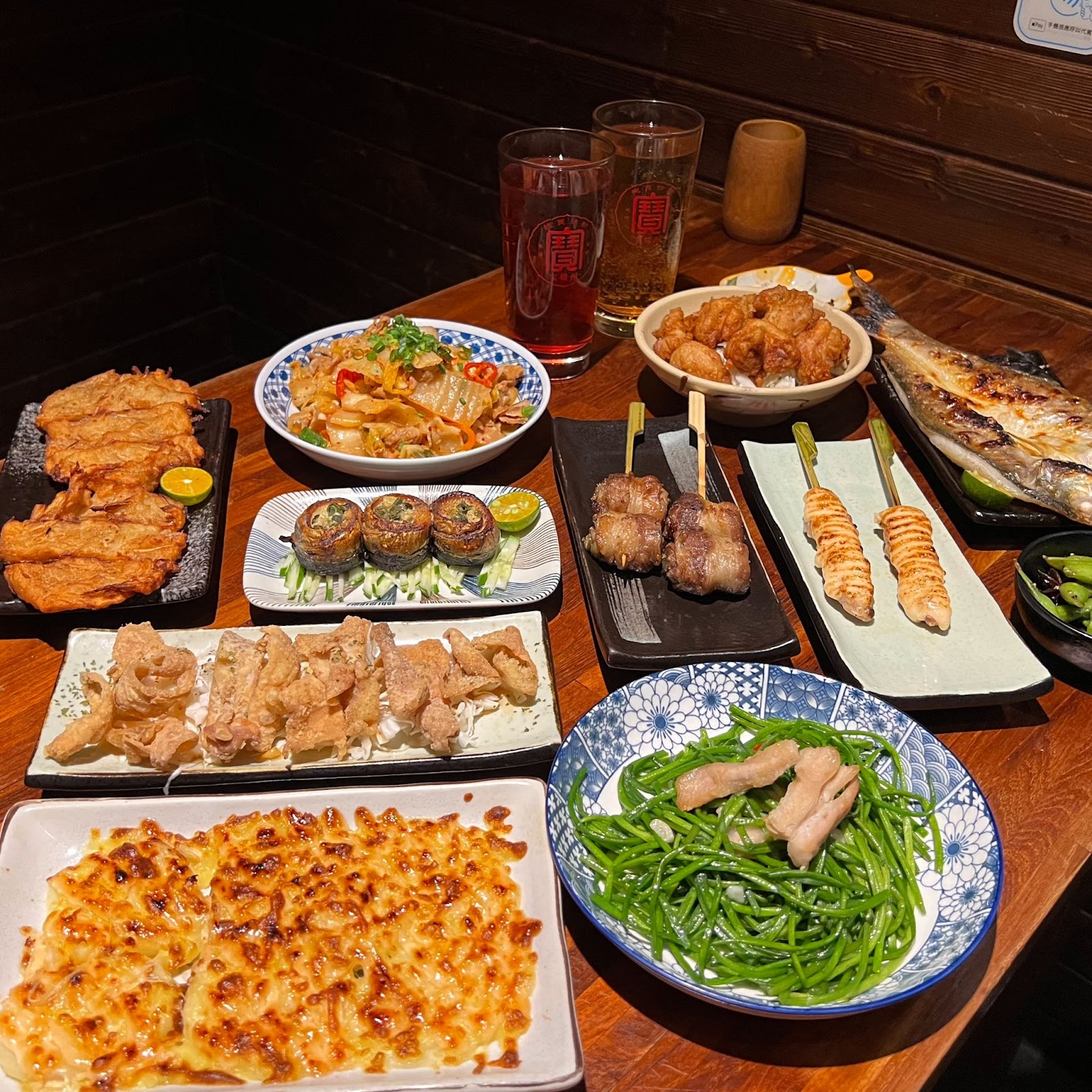 台北｜中山區美食    “大氣串燒居酒屋遼寧店”  一秒穿越