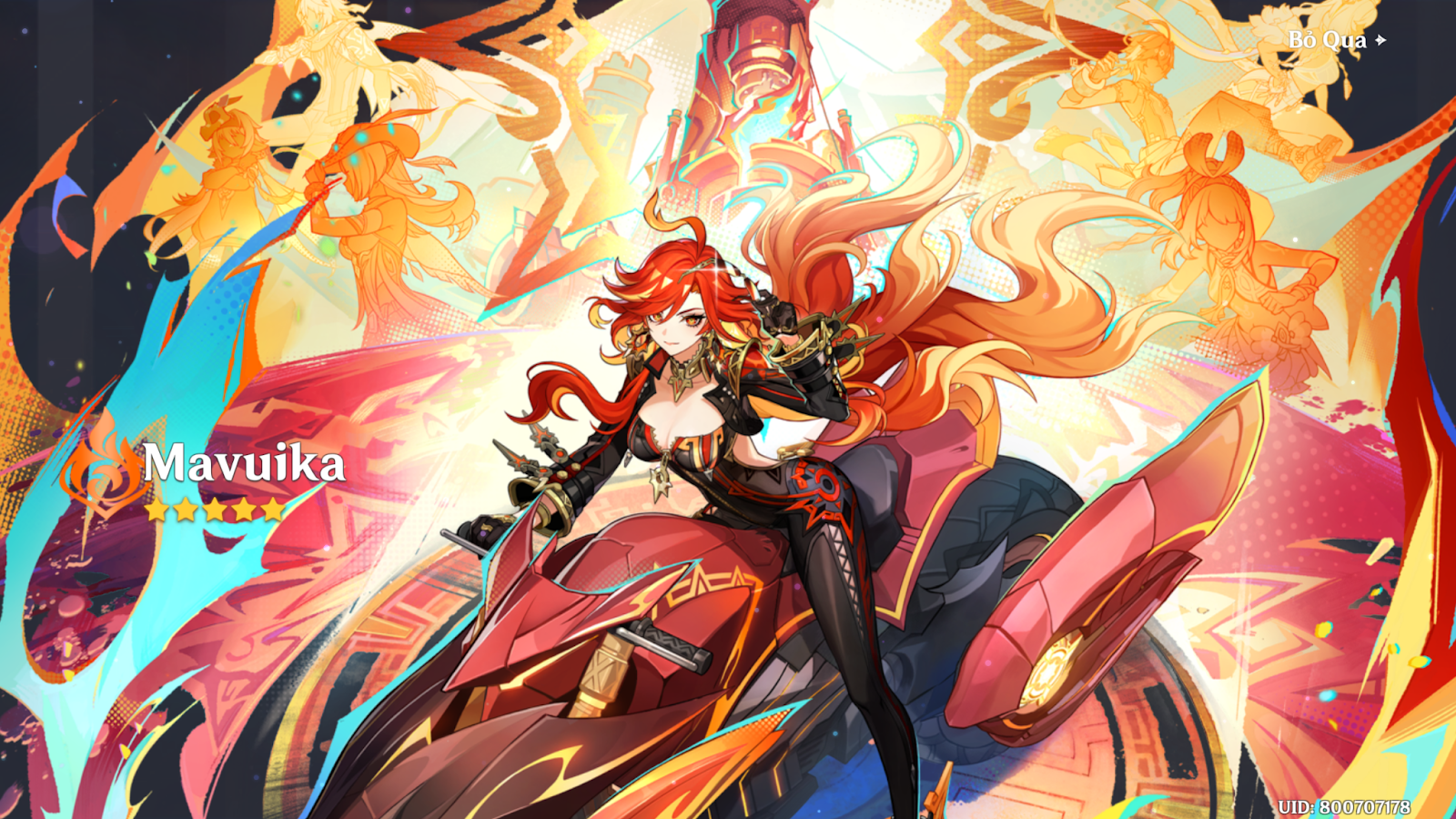 Genshin Impact: Hướng dẫn build Mavuika hỏa thần Natlan đỉnh nóc kịch trần