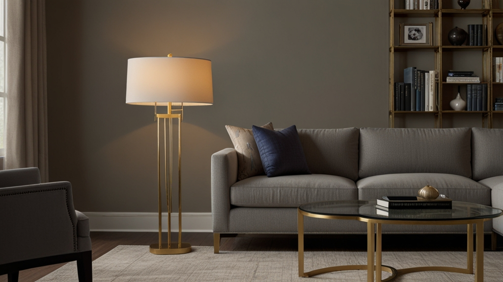 estate by hudson valley 64in metal floor lamp​