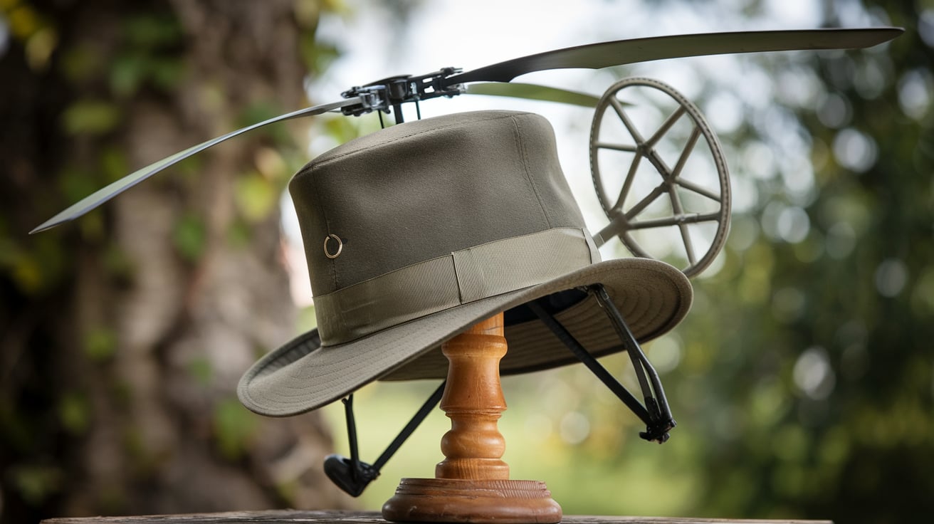 helicopter hat