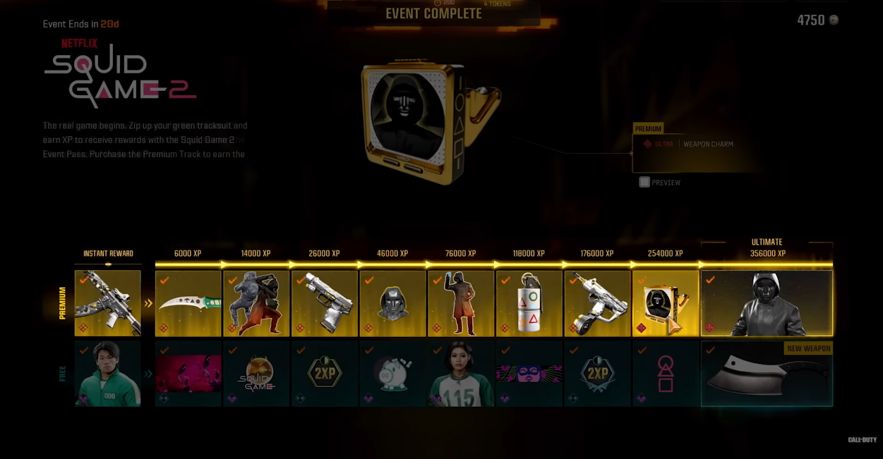 COD Event Pass Drops with Squid Game 2 Collab – Here