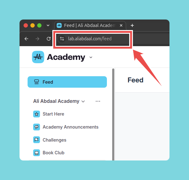 example of a community hosted on a custom domain