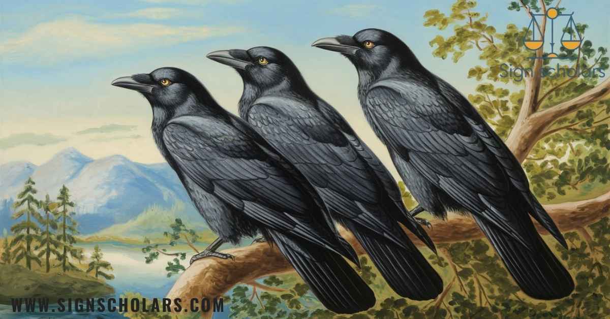 Unlocking the Mystical Message of 3 Crows in Biblical Lore