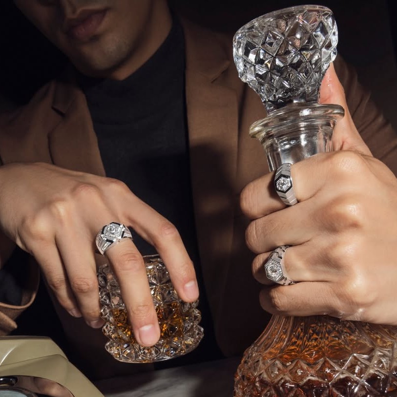 MONDIAL Selalu Hadirkan Model Men’s Ring dengan Berlian Mempesona