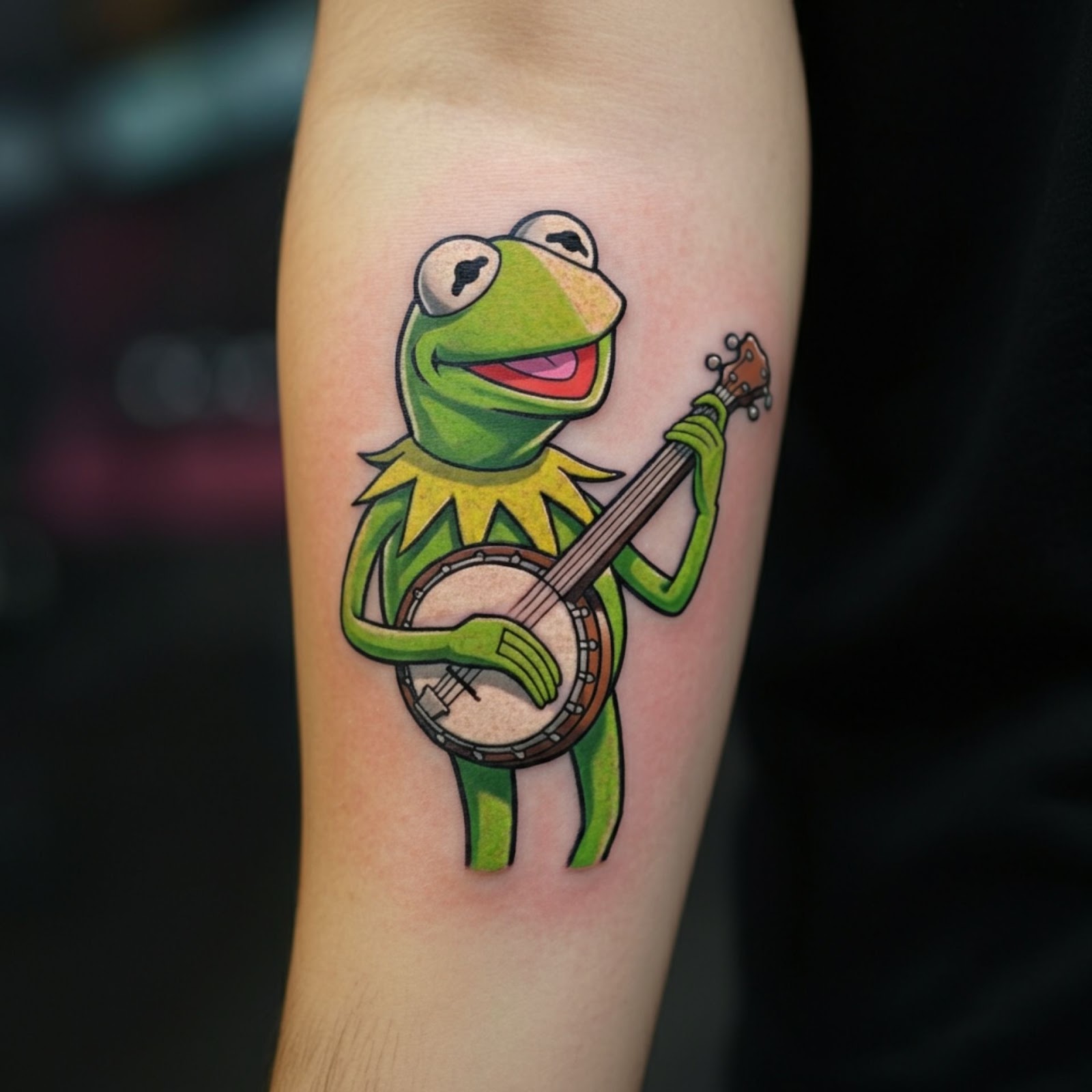 Kermit the Frog Tattoo