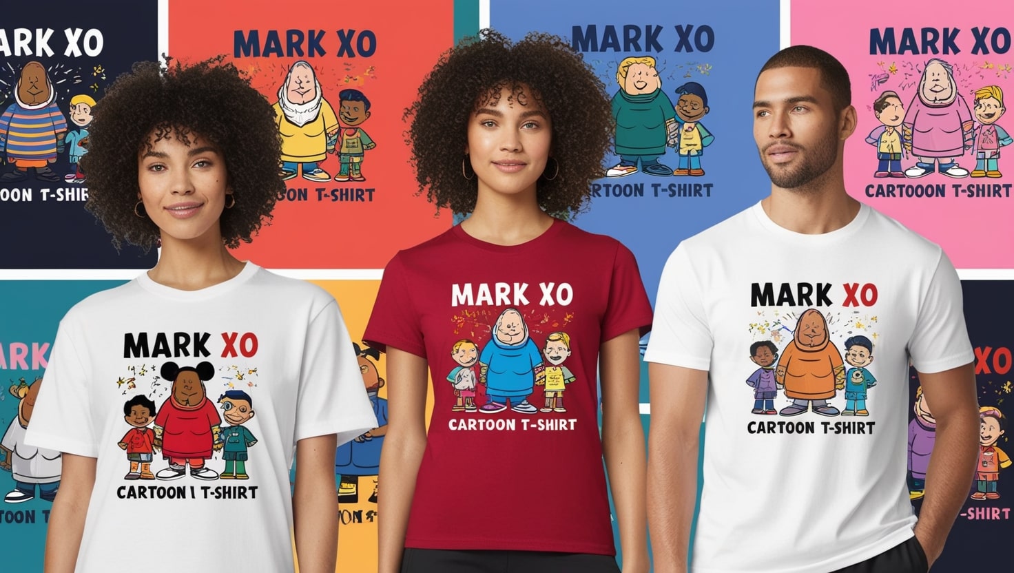 Mark Xo Cartoon T Shirt