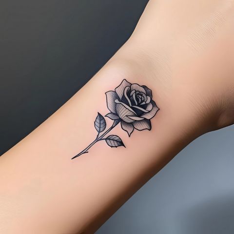 Black Rose Tattoo
