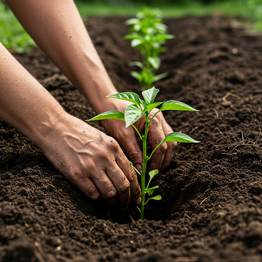 Transplanting Seedlings