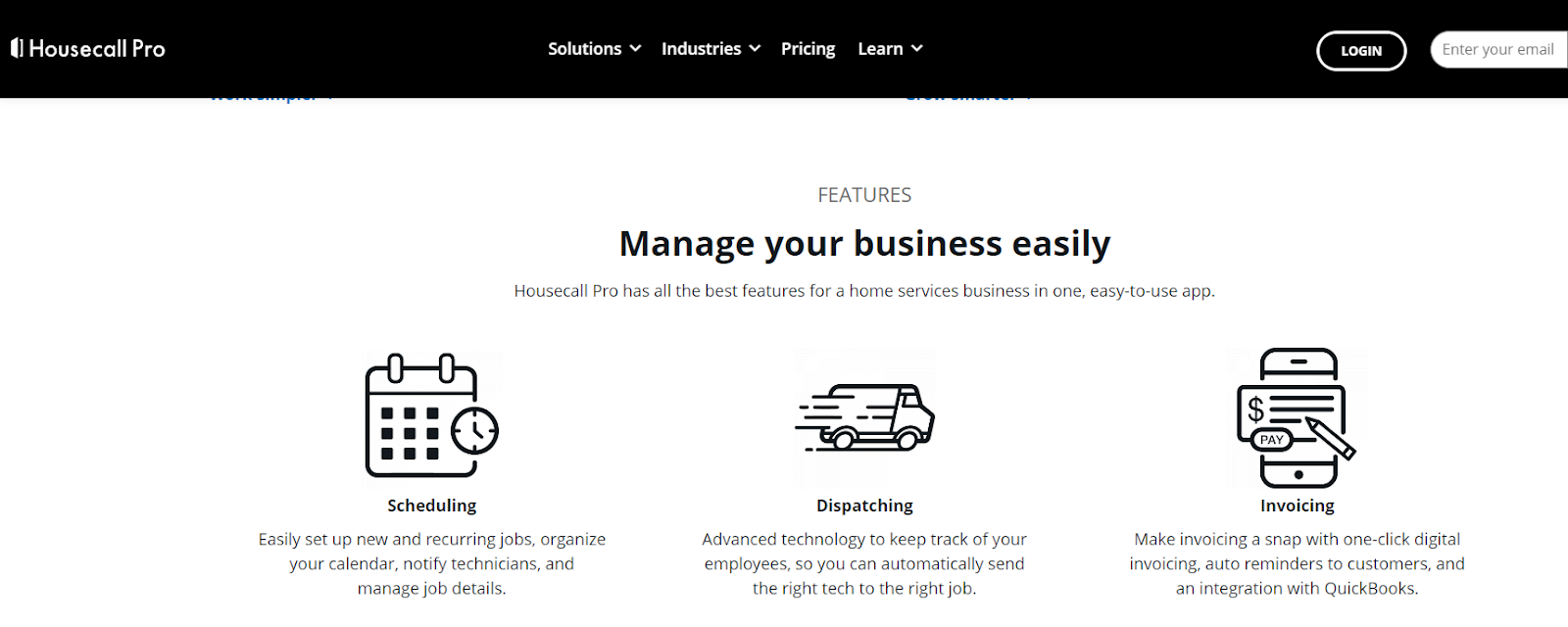 Housecall Pro features