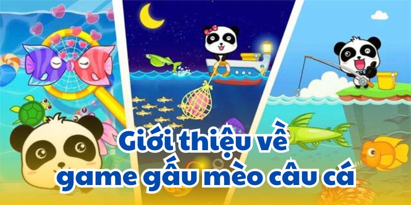 Giới thiệu về game gấu mèo câu cá