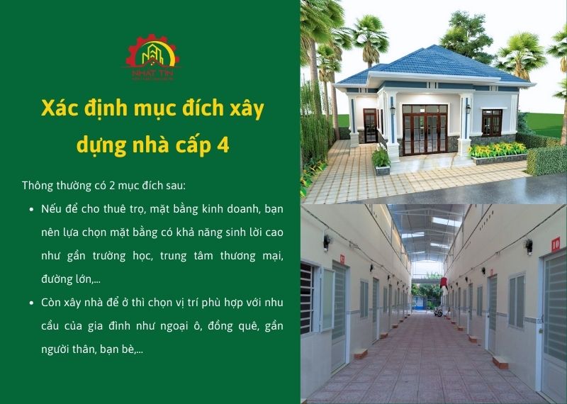 Kinh nghiệm trước khi xây dựng nhà cấp 4 Xây dựng Nhất Tín