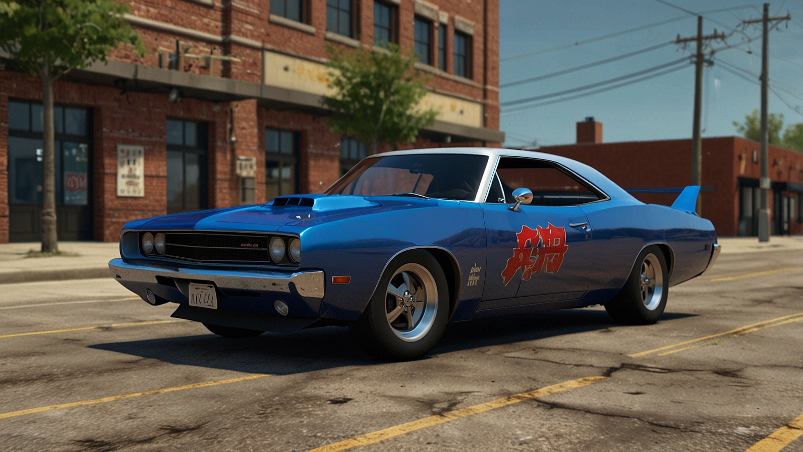 Aries Livery BeamNG Charger