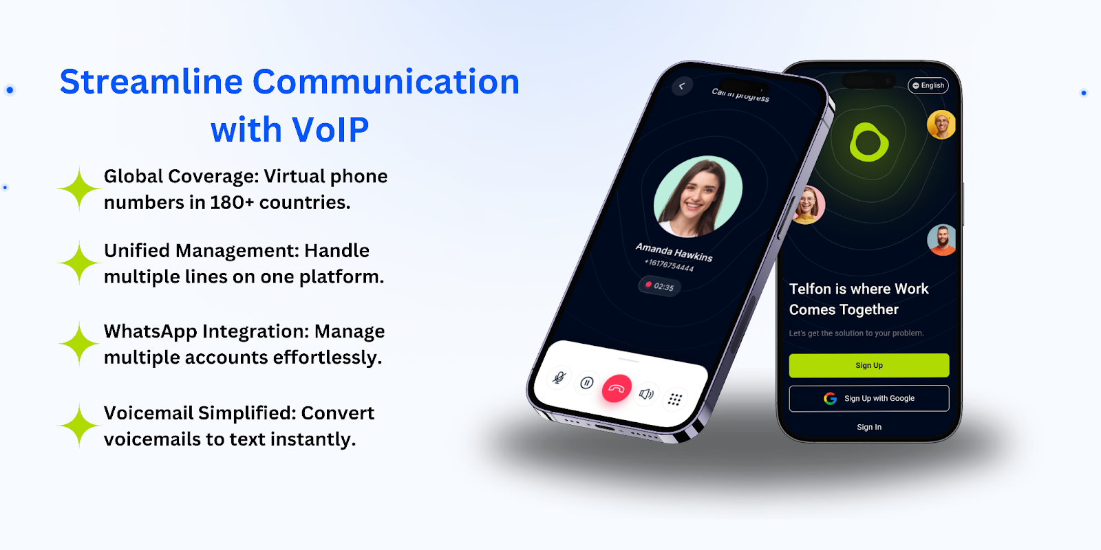 multiple phone lines with VoIP