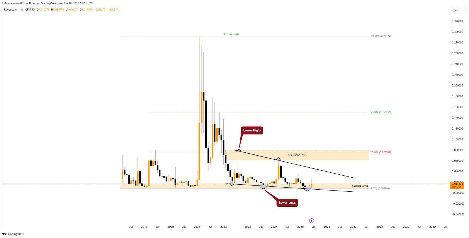 RVN Price History Chart