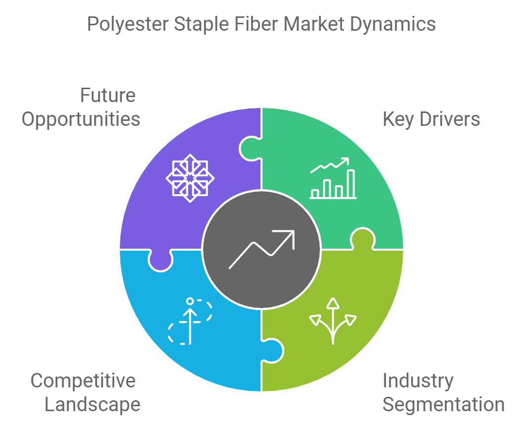 Polyester Staple Fiber Market Boom: Growth of $52.4 Billion by 2034?