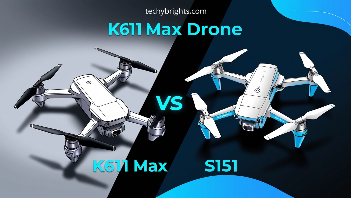 K611 Max Drone vs S151