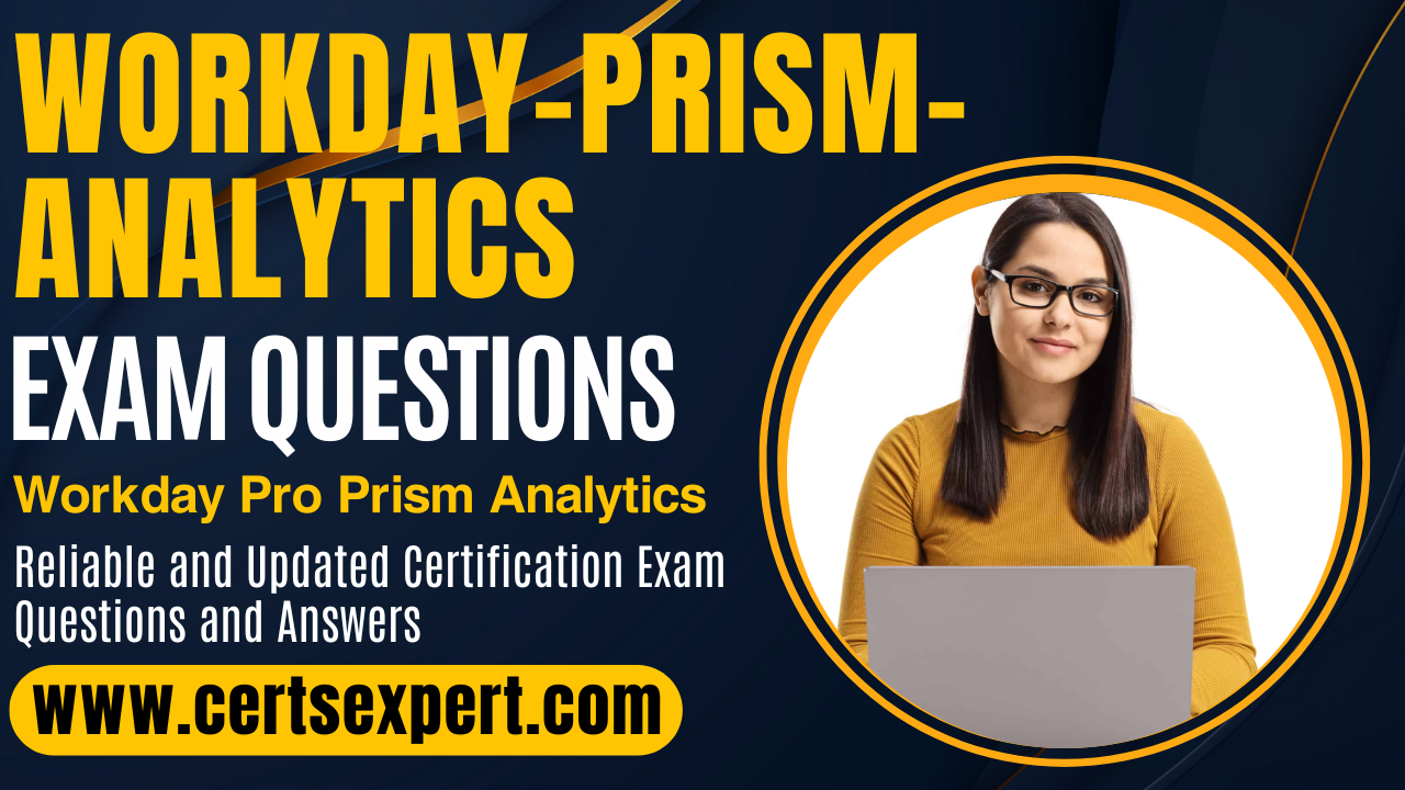 Workday-Prism-Analytics Exam Dumps