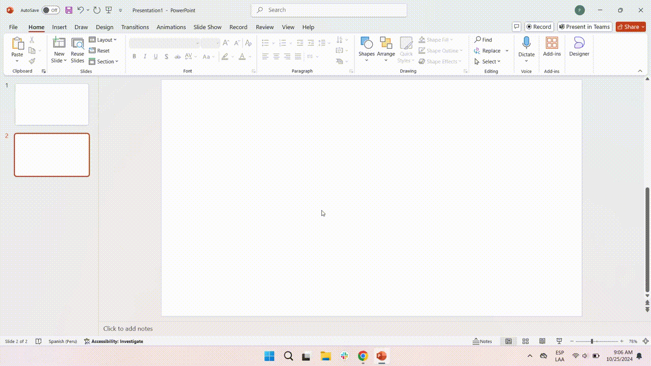 Making a Pie Chart in PowerPoint