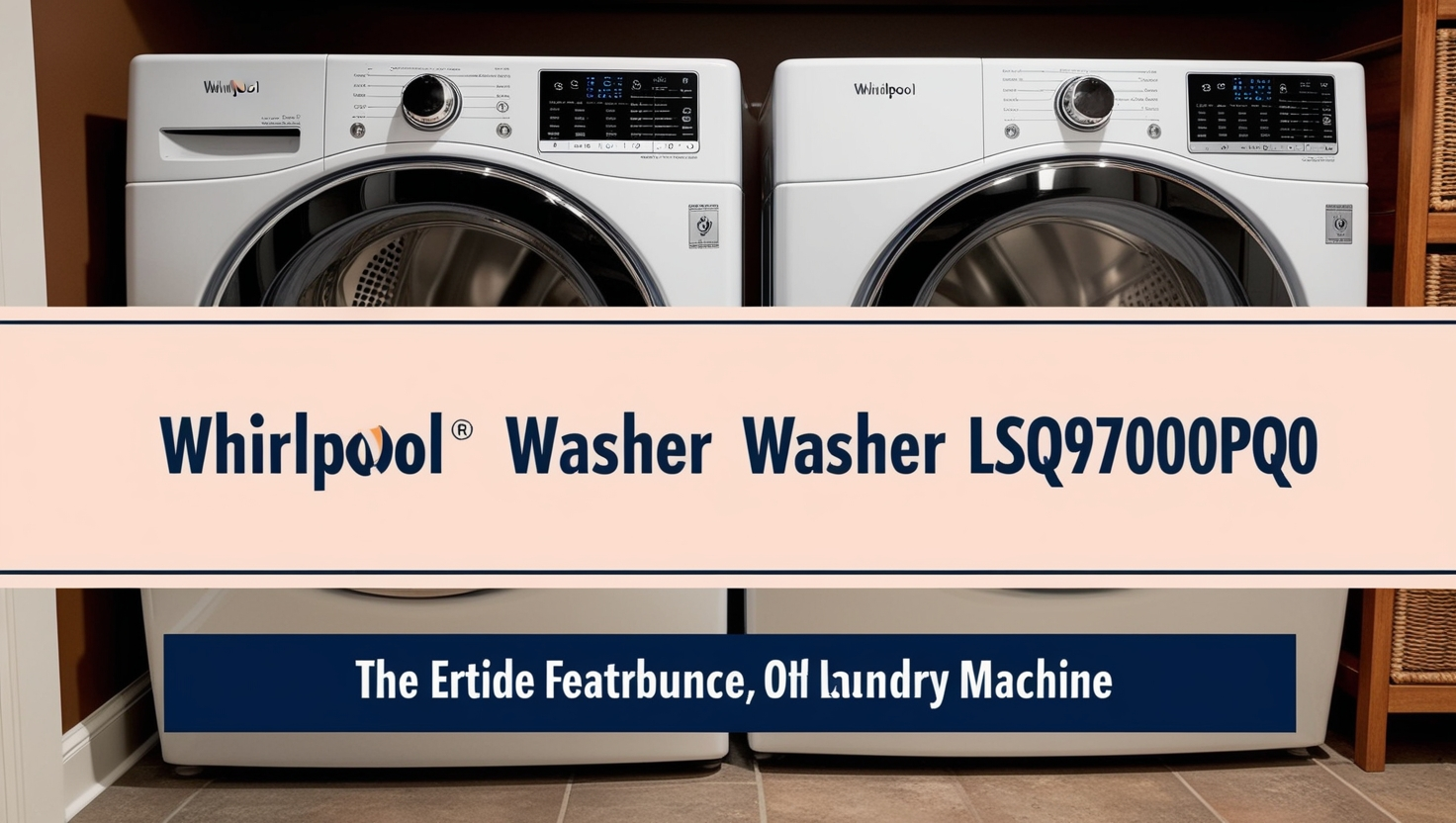 Whirlpool Washer LSQ9700PQ0