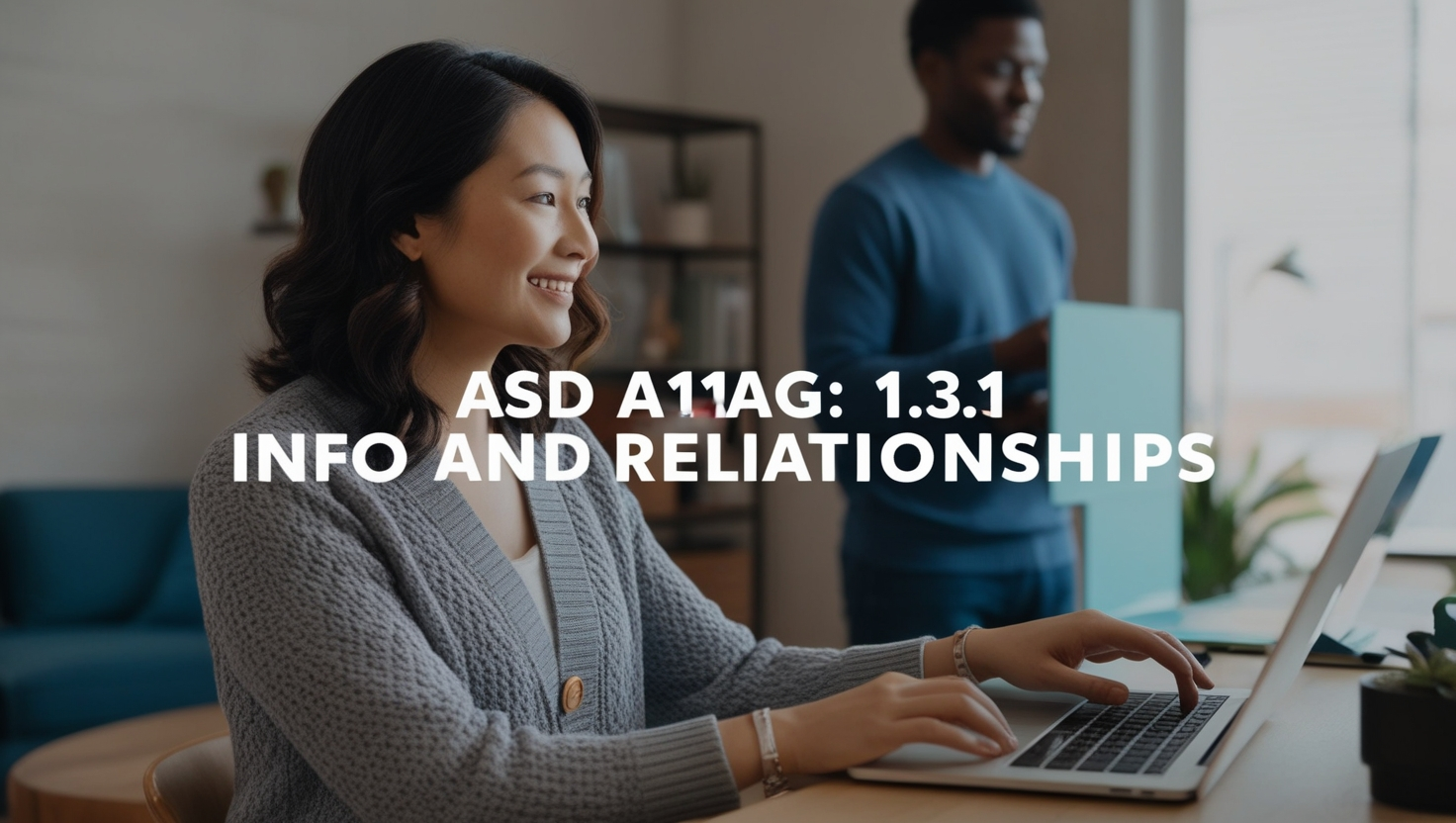 ASD A11y WCAG: 1.3.1 Info and Relationships