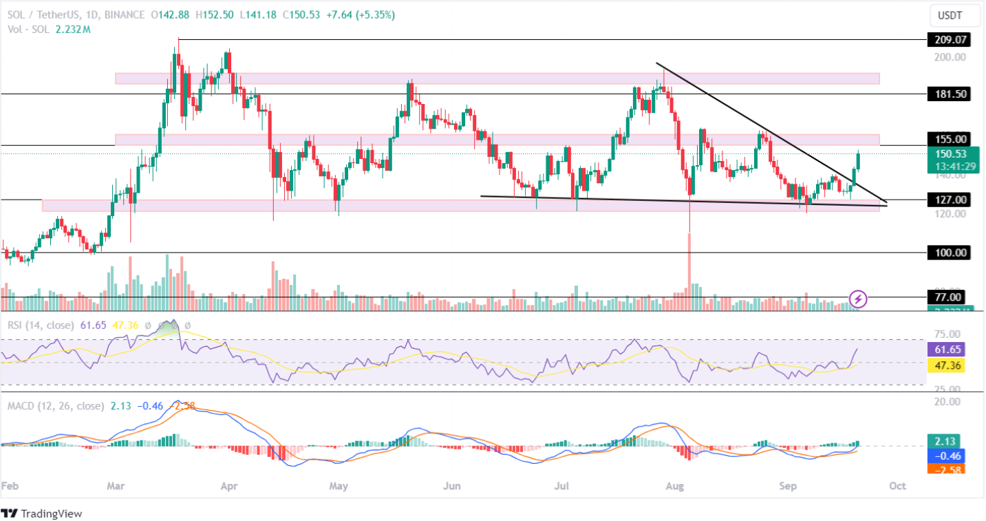 Solana Price Analysis September 2024