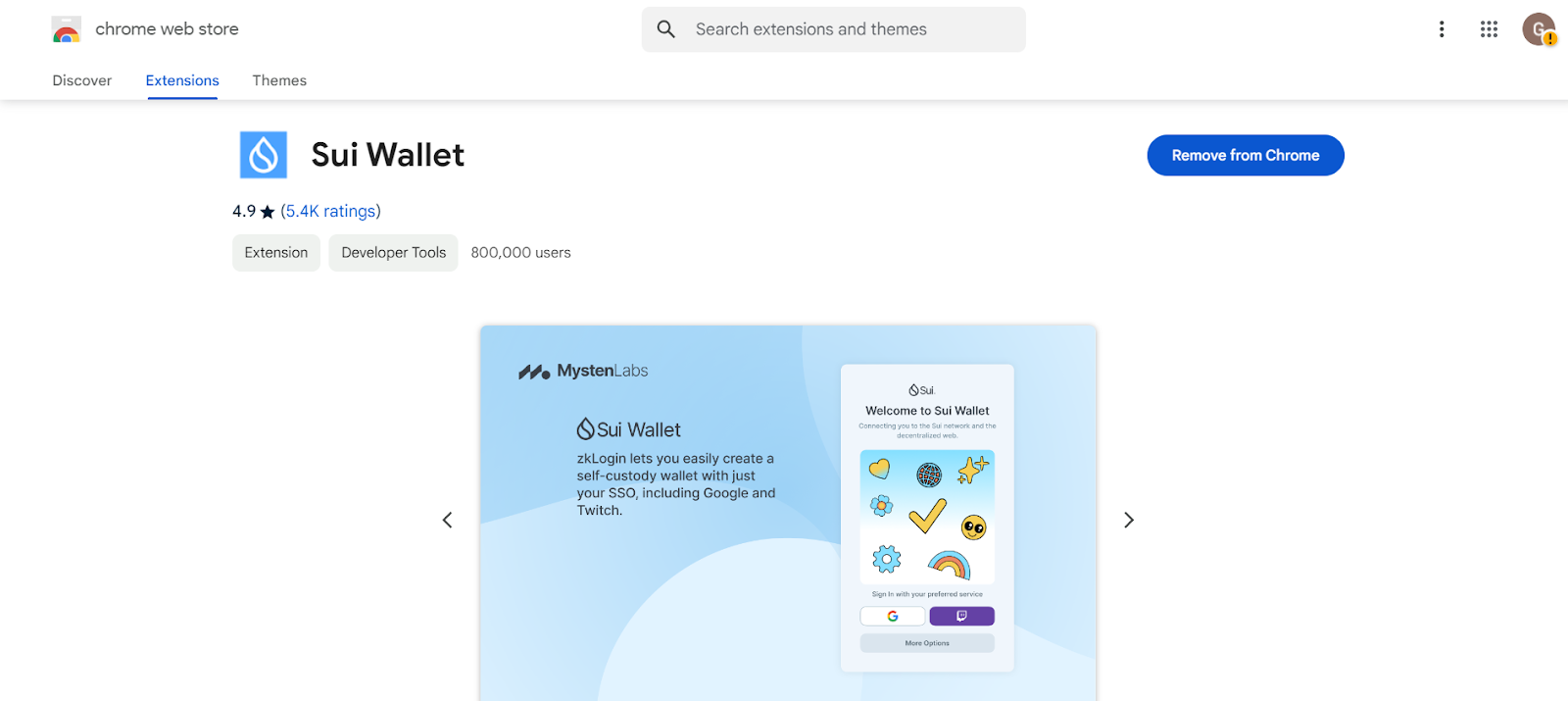 Install The Sui Wallet App