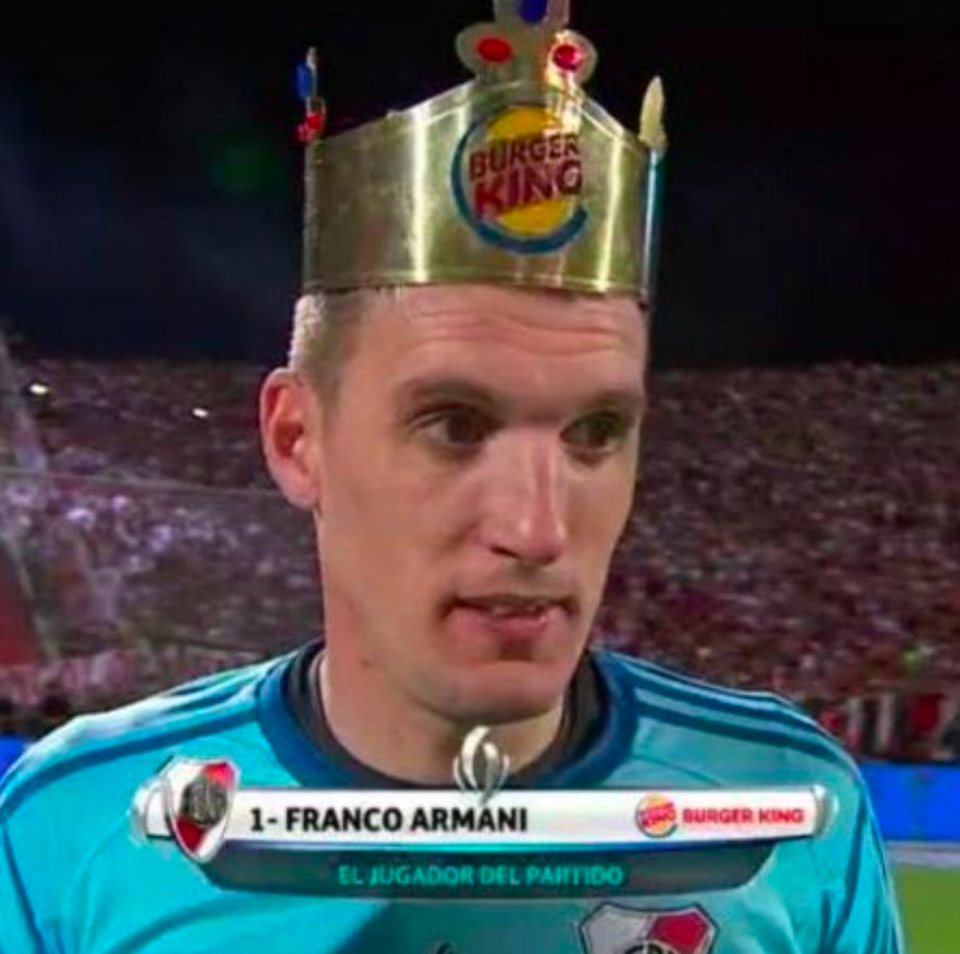 These bizarre MOTM awards include a Burger King crown