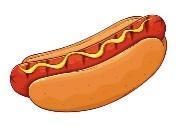 Hot Dog With Mustard Hand Drawing Stock Illustration - Download Image Now - Hot  Dog, Cartoon, Illustration - iStock