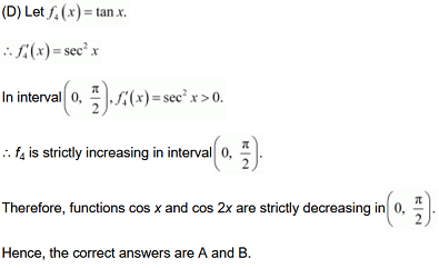 chapter 6-Application Of Derivatives Exercise 6.2