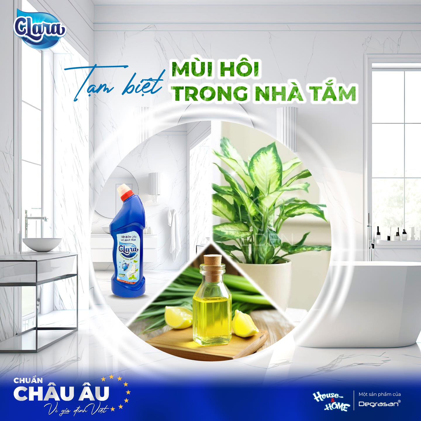 Khử  mùi hôi hiệu quả cho khu vực toilet, nhà tắm