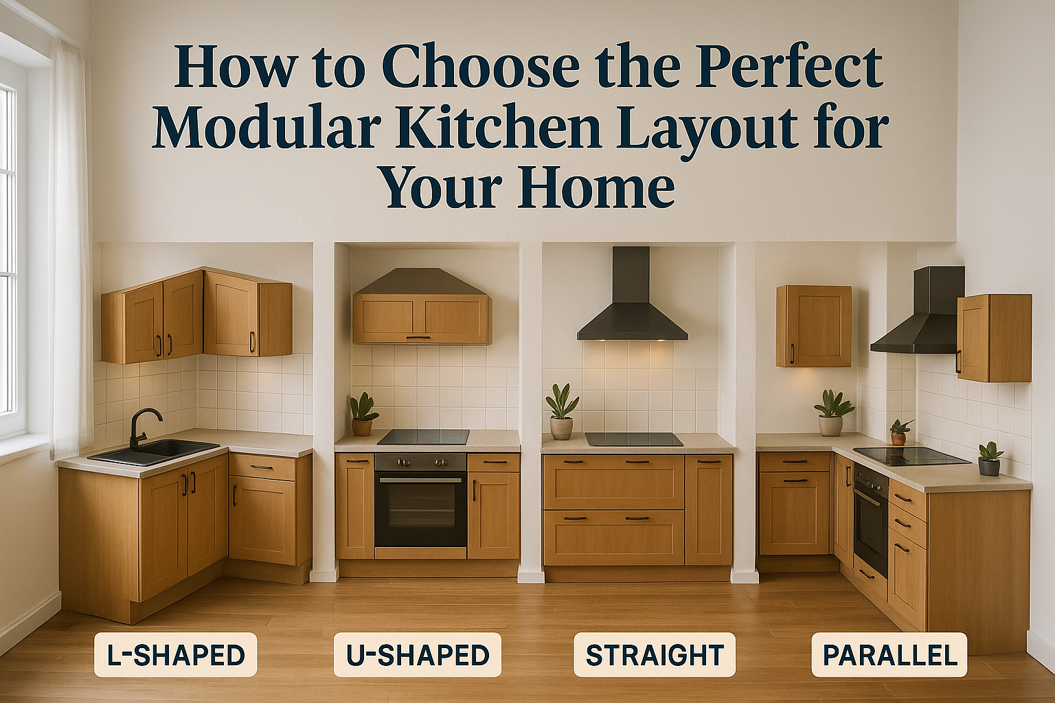 Modular Kitchen Layout Ideas in Kokapet

 best kitchen layout for small space