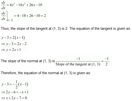 NCERT Solutions for Class 12 Maths Application of Derivatives