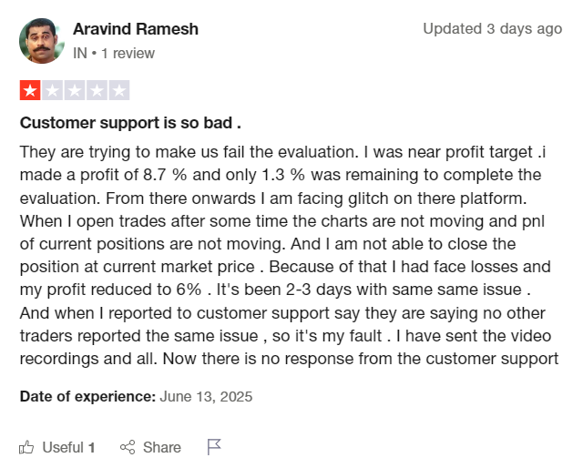 complaint against Dylan Elchami 