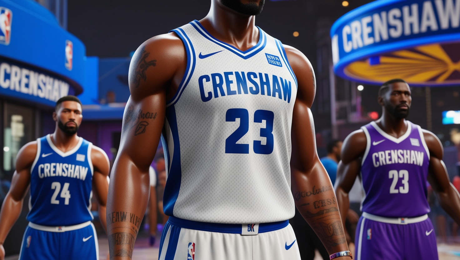 NBA 2K Crenshaw Jersey