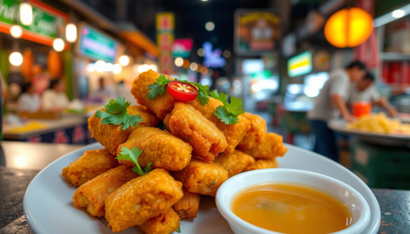 crispy fried tauhu