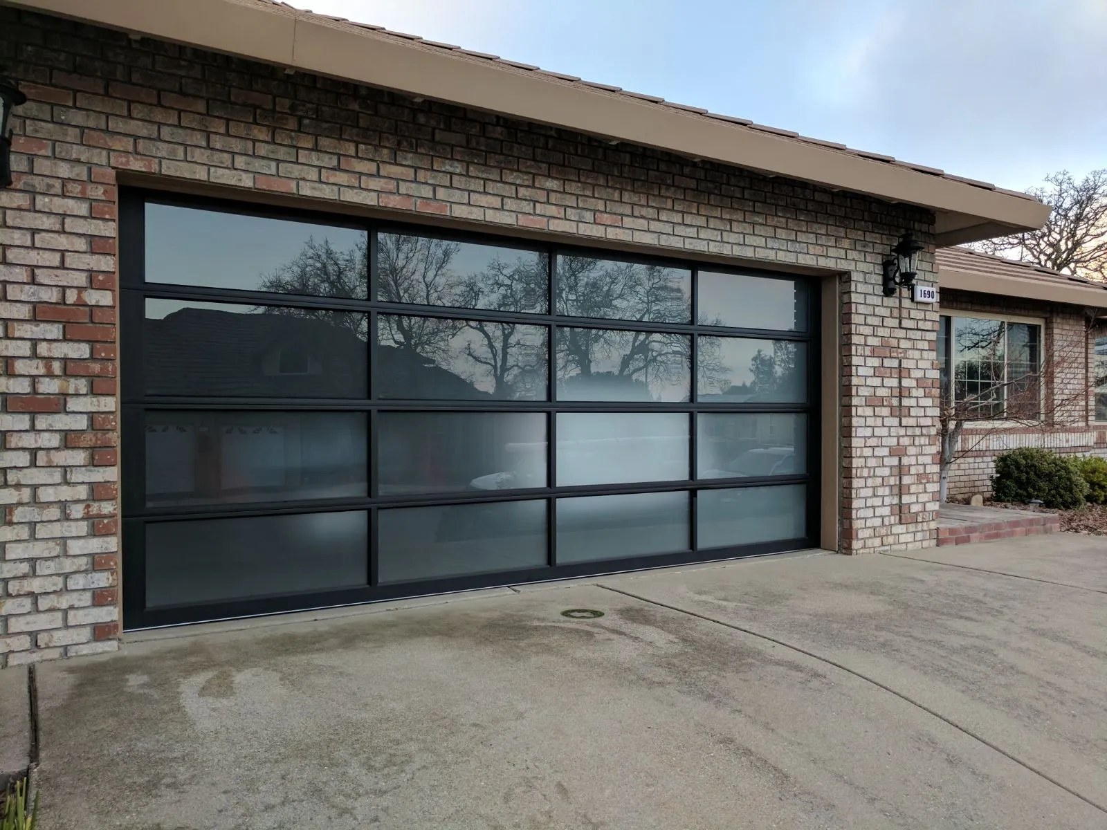 how much are glass garage doors