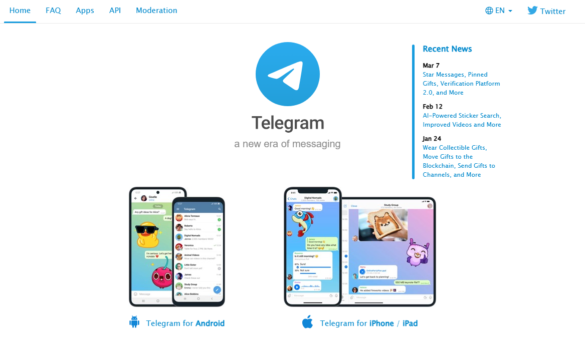 Telegram Interface