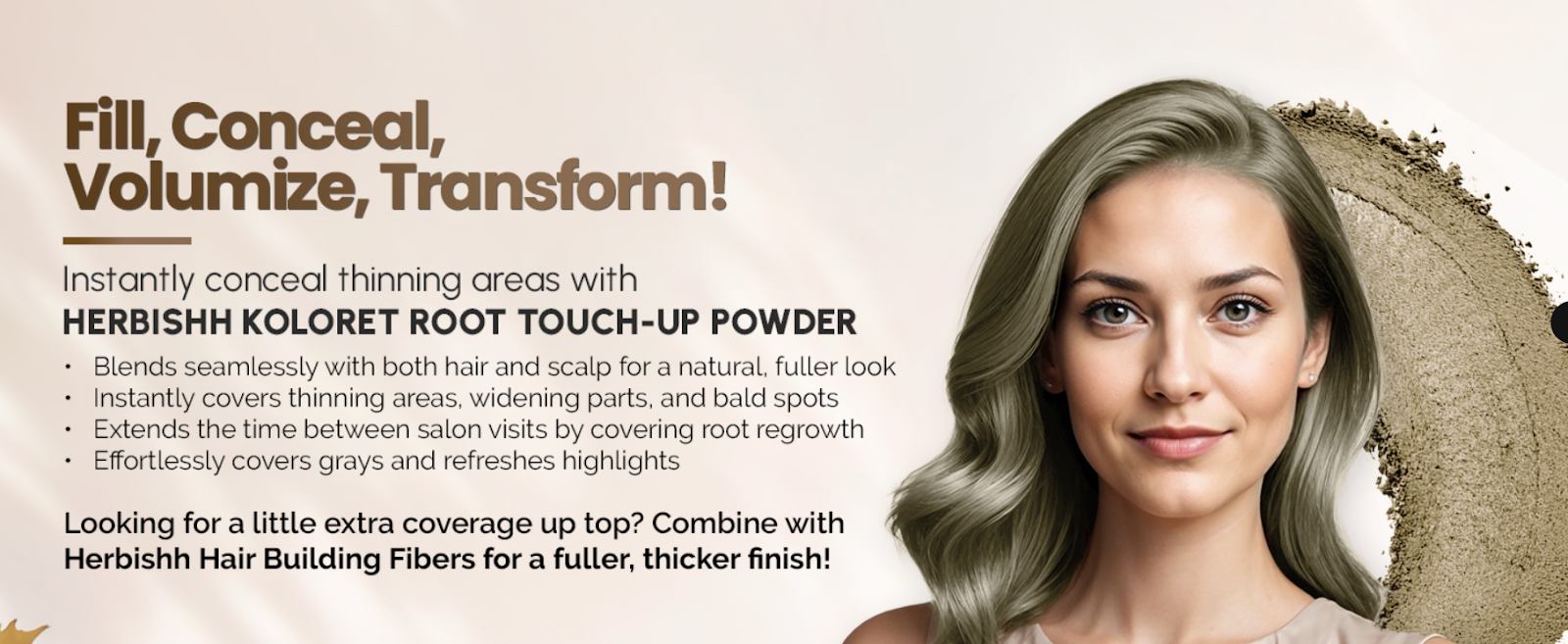 Medium Blonde Koloret Root Touch Up Powder– 4 gm
