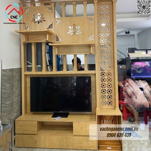 Lam gỗ phòng khách tủ kệ: Xu hướng trang trí nội thất 3 Lam gỗ phòng khách tủ kệ: Xu hướng trang trí nội thất 3