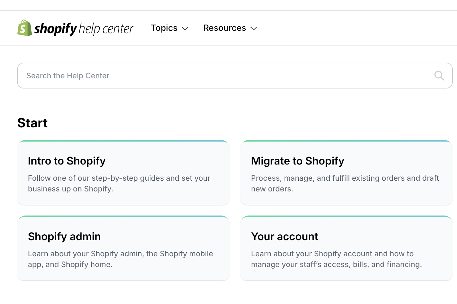 Shopify customer support