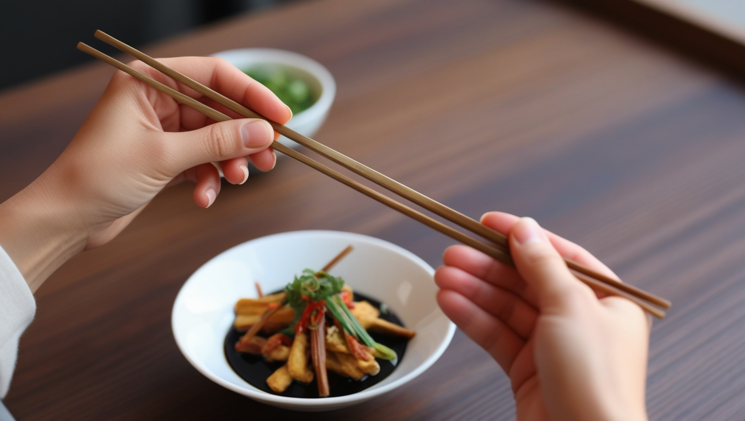 How to Hold Chopsticks