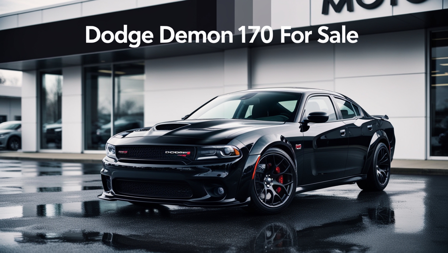 dodge demon 170 for sale