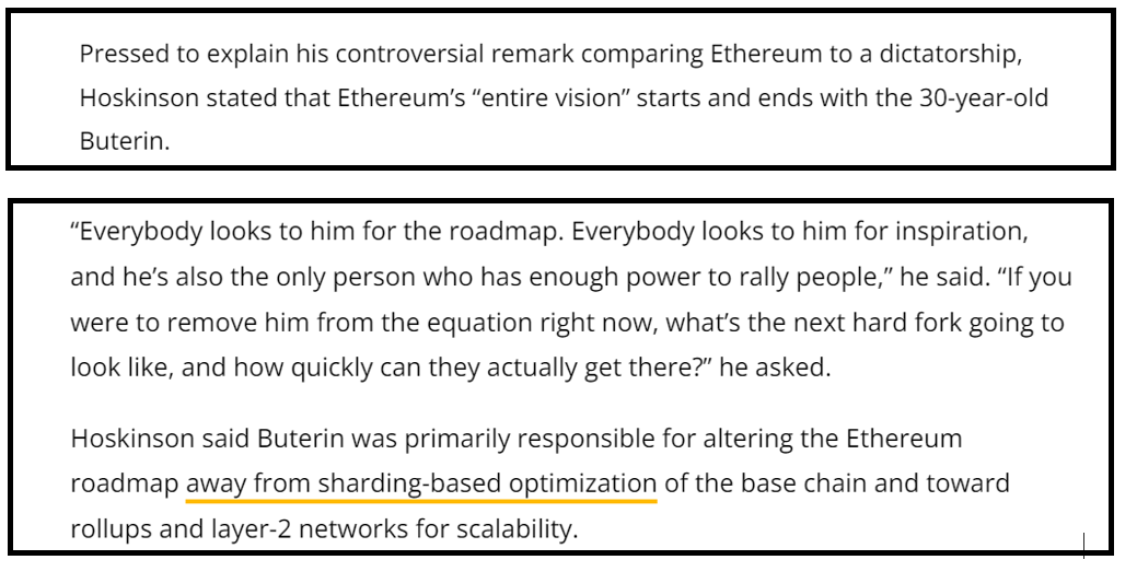 Le fondateur de Cardano critique les critiques pour avoir déformé son point de vue sur Ethereum