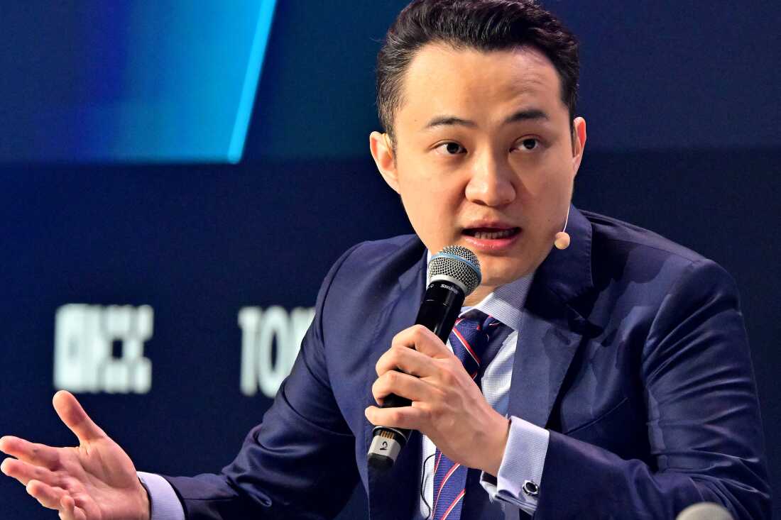 Justin Sun at Trump crypto dinner
