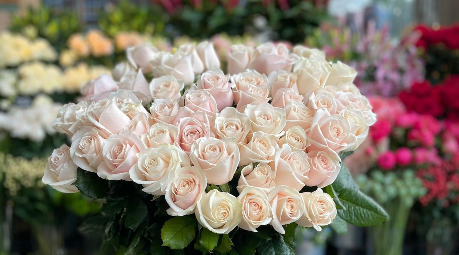 White Roses Bouquet